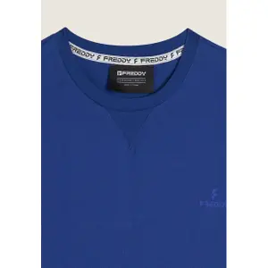 T-shirt με στρογγυλή λαιμόκοψη κλασικής γραμμής Freddy image-5