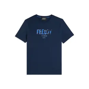 T-shirt με λογότυπο maxi σε καμουφλάζ σχέδιο Freddy image-0