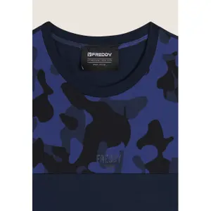 T-shirt με διακοσμητικό κομμάτι παραλλαγής για γυναίκες Freddy image-6