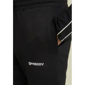 Elastic interlock fabric joggers Freddy image-4