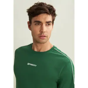 T-shirt από ελαστικό jersey Freddy image-4