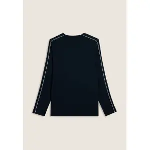 T-shirt με χρωματιστές ραφές, μακριά μανίκια Freddy image-3