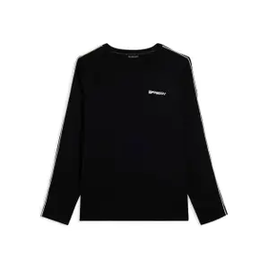 T-shirt με χρωματιστές ραφές, μακριά μανίκια Freddy image-0