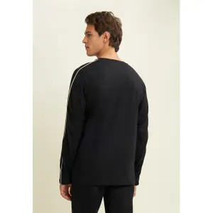 T-shirt με χρωματιστές ραφές, μακριά μανίκια Freddy image-4