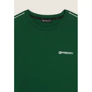 T-shirt με χρωματιστές ραφές, μακριά μανίκια Freddy image-2