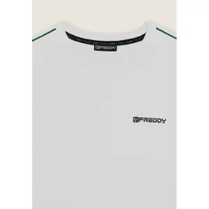 T-shirt με χρωματιστές ραφές, μακριά μανίκια Freddy image-2