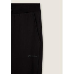 Mikina s chlupatým fleecem a žebrovanými lemy Freddy image-2