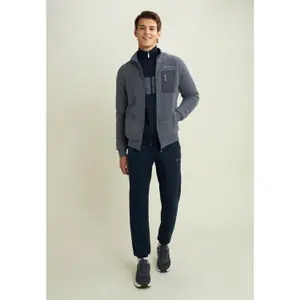 Reißverschluss-Sweatshirt mit kontrastierendem Streifen auf der Brust Freddy image-2