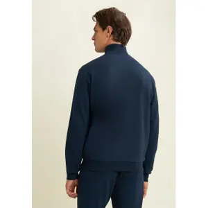 Reißverschluss-Sweatshirt mit kontrastierendem Streifen auf der Brust Freddy image-4