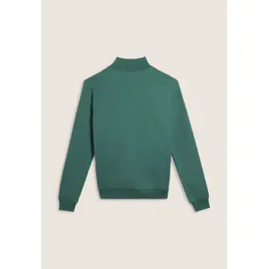 Stehkragen Zip-Hoodie mit Paspeltaschen Freddy image-1