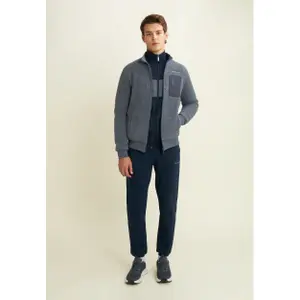 Sherpa-Fleece-Zip-Hoodie mit Stehkragen Freddy image-4