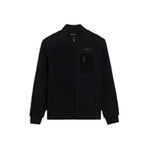 Sherpa-Fleece-Zip-Hoodie mit Stehkragen Freddy image-0