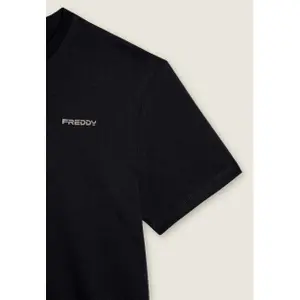Απλό βαμβακερό μπλουζάκι για γυναίκες Freddy image-2