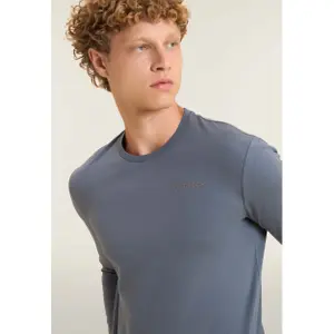 T-shirt με λογότυπο στην καρδιά, μακριά μανίκια Freddy image-5