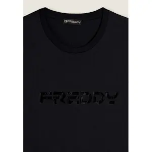 T-shirt με εκτυπωμένο κεντρικό λογότυπο για γυναίκες Freddy image-2