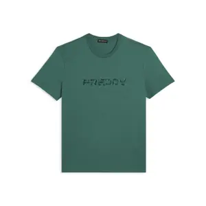 T-shirt με εκτυπωμένο κεντρικό λογότυπο για γυναίκες Freddy image-0