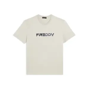 T-shirt με εκτυπωμένο κεντρικό λογότυπο για γυναίκες Freddy image-0