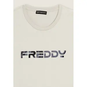 T-shirt με εκτυπωμένο κεντρικό λογότυπο για γυναίκες Freddy image-2