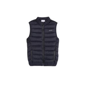 Sleeveless puffer jacket with high collar Freddy