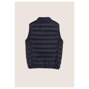 Sleeveless puffer jacket with high collar Freddy image-2