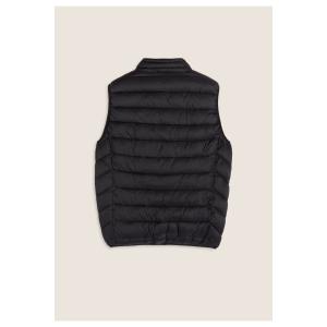 Sleeveless puffer jacket with high collar Freddy image-2