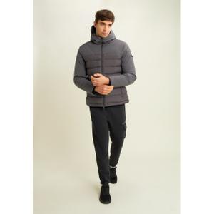 Dlouhá bunda s kapucí a hladkými panely Freddy image-2