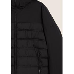 Dlouhá bunda s kapucí a hladkými panely Freddy image-2