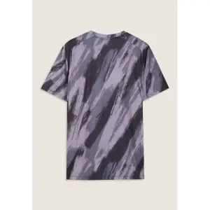 Μπλούζα T-shirt με εκτύπωση εφέ πινελιάς από τεχνικό ύφασμα Freddy image-1