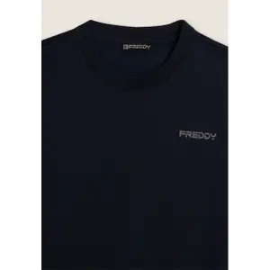 Fleece sæt, rund hals og ribkanter Freddy image-2