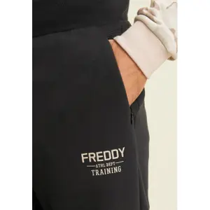 Calças de jogging com faixas nos tornozelos e detalhes listrados Freddy image-5