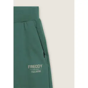 Calças de jogging com faixas nos tornozelos e detalhes listrados Freddy image-2