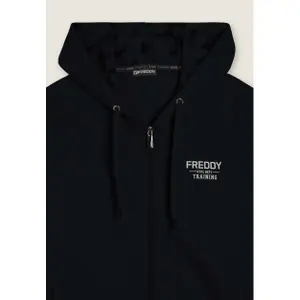 Sweatshirt com capuz efeito camuflado com painéis listrados Freddy image-2