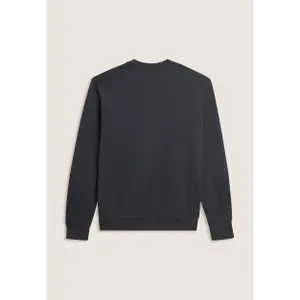 Gestreifter Rundhals-Sweatshirt mit bedrucktem Logo Freddy image-1