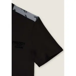 T-shirt με καμουφλάζ ένθετα Freddy image-2
