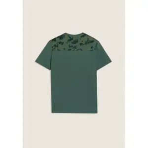 T-shirt με καμουφλάζ ένθετα Freddy image-1