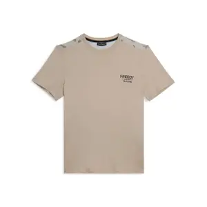 T-shirt με καμουφλάζ ένθετα Freddy image-0