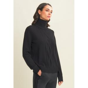 Pull à col montant avec tresse femme Freddy image-3