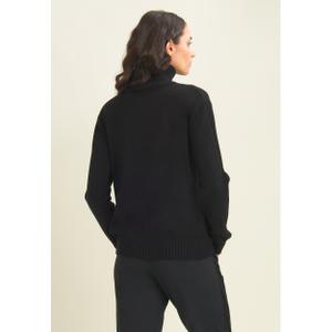 Pull à col montant avec tresse femme Freddy image-4