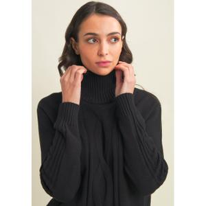 Pull à col montant avec tresse femme Freddy image-5