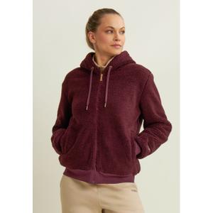 Sweatshirt à capuche en sherpa femme Freddy image-3