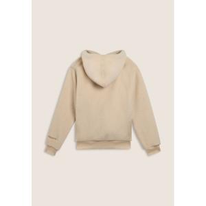 Sweatshirt à capuche en sherpa femme Freddy image-1