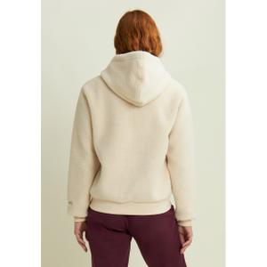 Sweatshirt à capuche en sherpa femme Freddy image-4