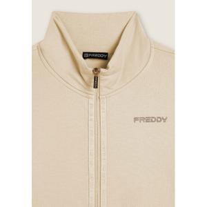 Sweatshirt com fecho e colarinho alto para mulher Freddy image-2