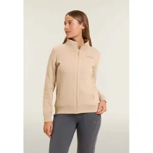 Dames sweatshirt met opstaande kraag en minimalistisch logo Freddy image-3