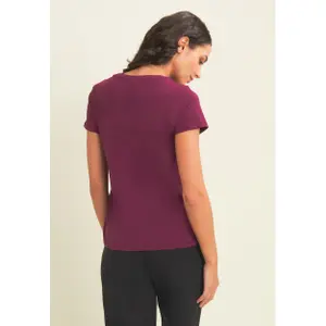 T-shirt con logo sulle spalle donna Freddy image-3