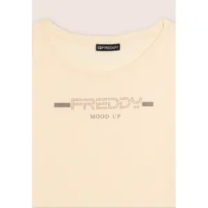 T-shirt con logo sulle spalle donna Freddy image-2