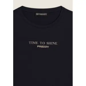 T-shirt stampato taglio comfort donna Freddy image-2