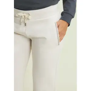 Spodnie proste z błyszczącymi detalami dla kobiet Freddy image-4