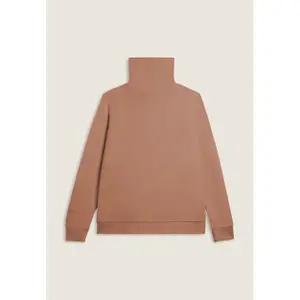 Hochschließender Velours-Sweatshirt für Damen Freddy image-1