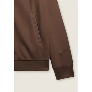 Hochschließender Velours-Sweatshirt für Damen Freddy image-2